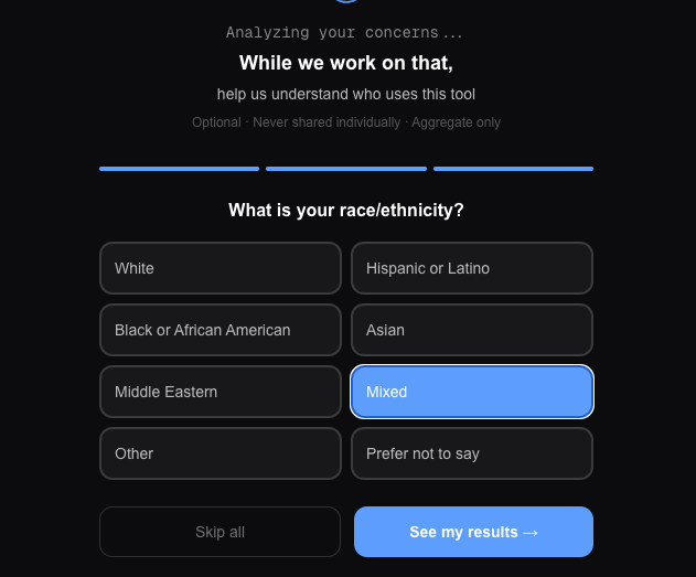 Race/Ethnicity question